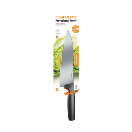 Нож поварской большой Fiskars Functional Form, 199 мм