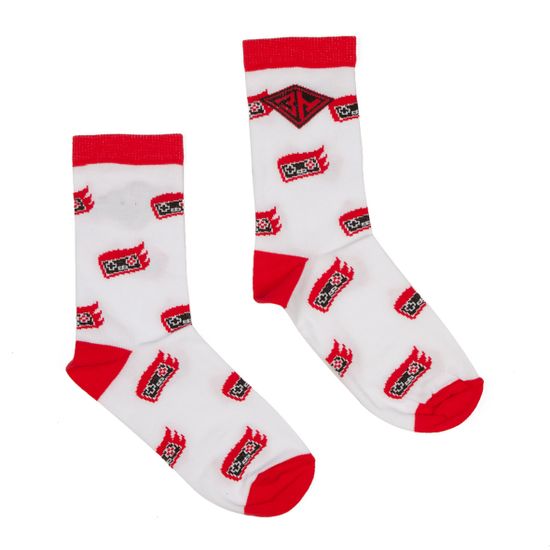 Носки ЗАПОРОЖЕЦ Джойстики женские (Белый (Белый)