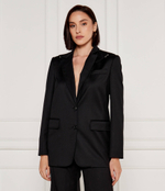 Хлопковый пиджак CORTEZ Pinko - черный(104505 A1B3)