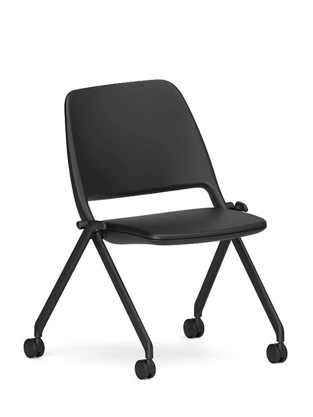 ZEN стул 4 ноги с колесами складной