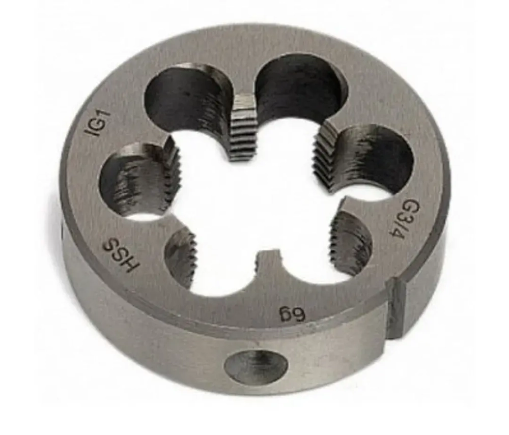 Плашка M9x1,25-?25мм, в пластиковом футляре RockForce##Rock FORCE RF-DIE9x1,25
