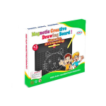 Магнитный планшет для рисования, обучающая магнитная доска "Magnetic Creative Drawing Board!" 714 шариков