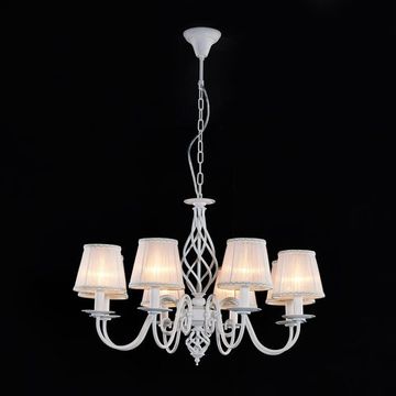 Люстра подвесная CL427180 белая Ровена Citilux