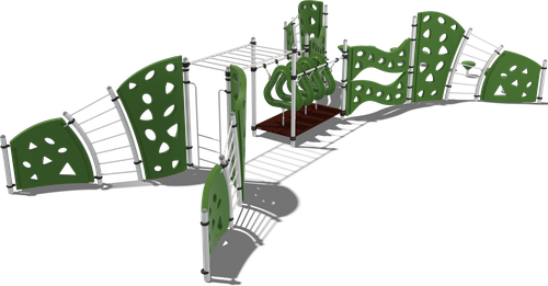 Игровой комплекс Сердолик (паттерн Papercut)