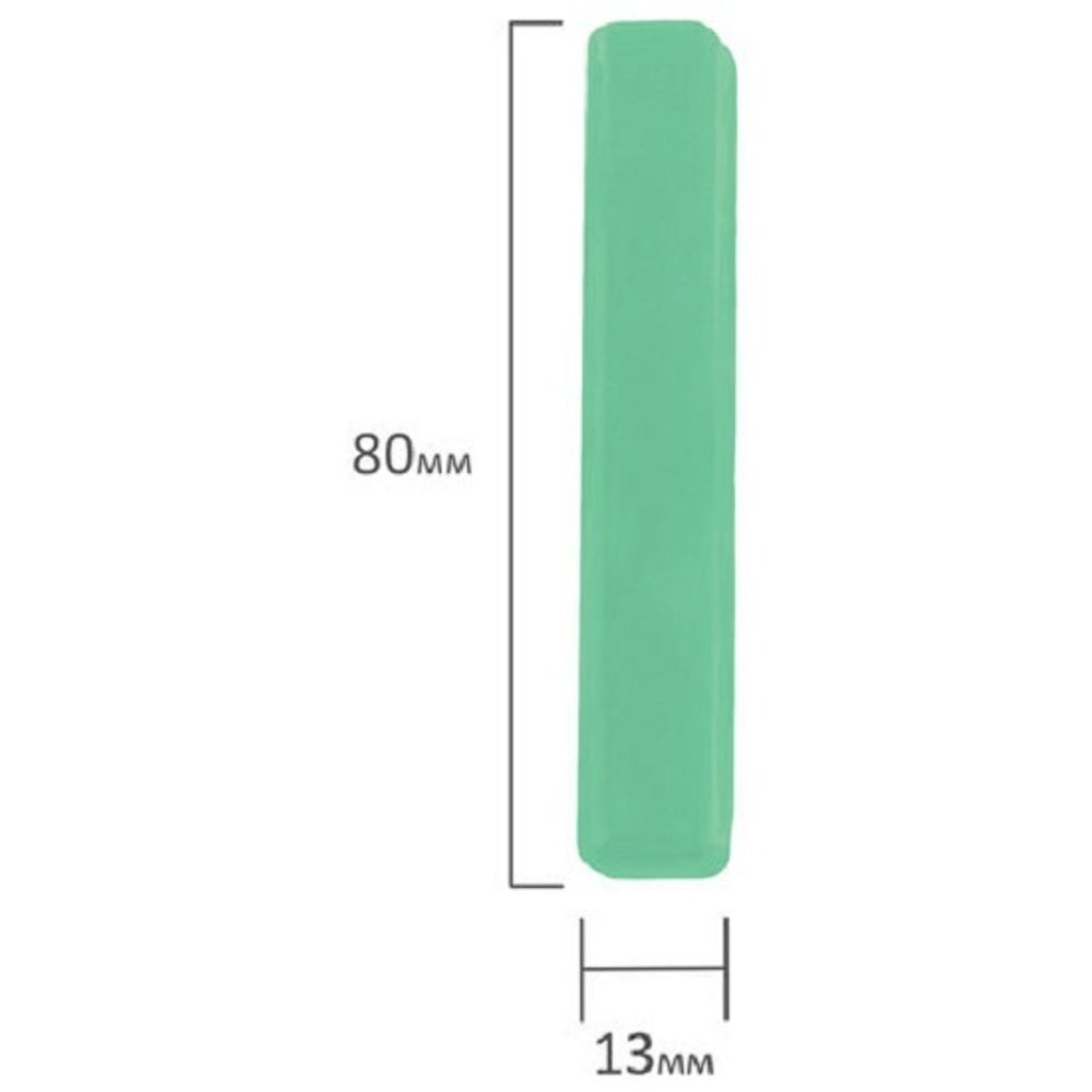Мел цветной 10шт упак, для рисунка на асфальте, Пифагор