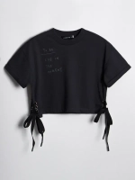 Костюм для девочки, футболка и кюлоты