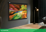 Проекционный экран Cactus CS-PSW-206X274-BK черный
