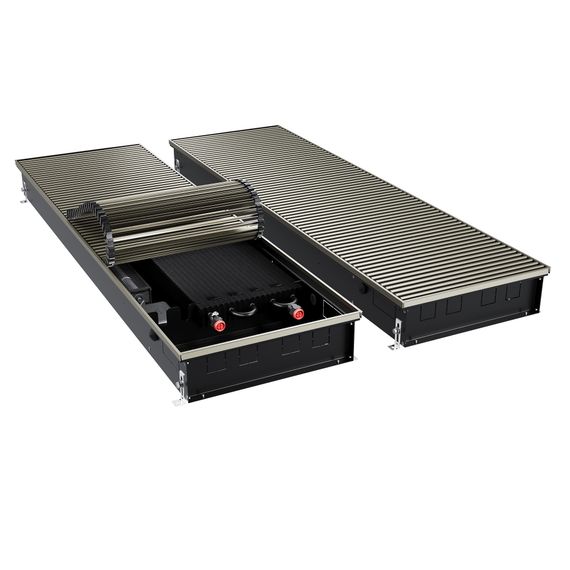 Конвектор внутрипольный Royal Thermo ATRIUM TURBO-110/400/800-DG-U-LB