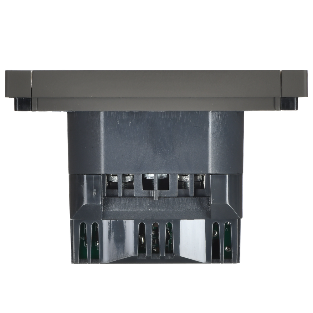 FORTE&PIANO Розетка 1-местная с заземлением с защитными шторками винтовое крепление 16А USB A+A 3,1А FP345 серый IEK