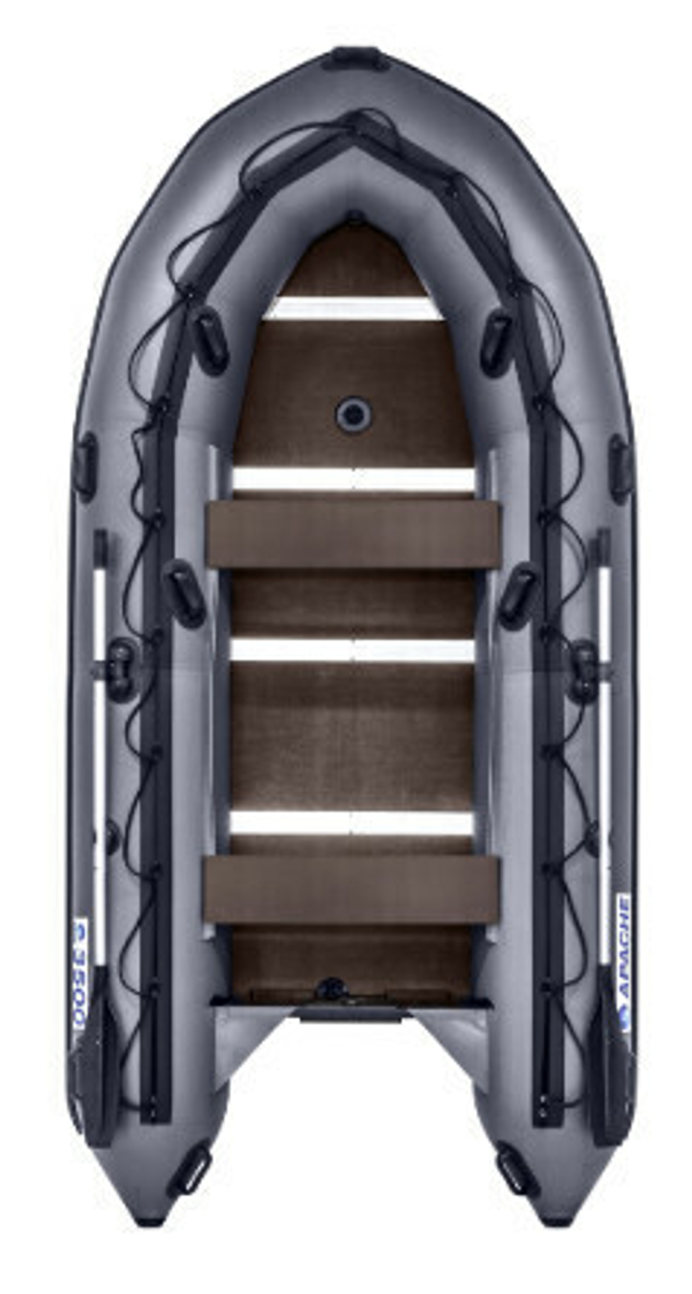 Лодка ПВХ надувная моторная Апачи 3300 СК графит