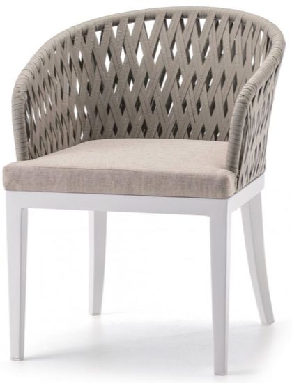 Кресло плетеное с подушкой Maiorca Grattoni Италия