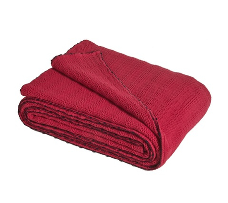 Покрывало ARTESIA FRAMBOISE 180Х260 100% Blanc des Vosges 180x260 Розовый