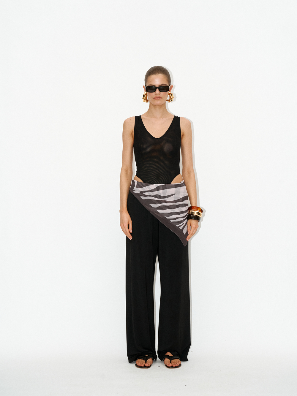 Боди hana mesh black