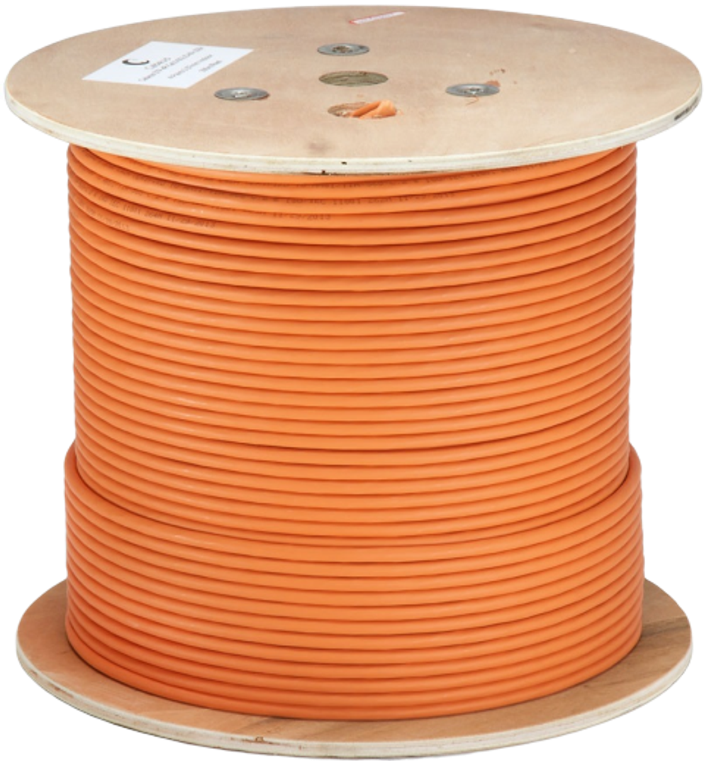 Кабель витая пара F/UTP 6 кат. 4 пары Cabeus FTP-4P-Cat.6-SOLID-LSZH