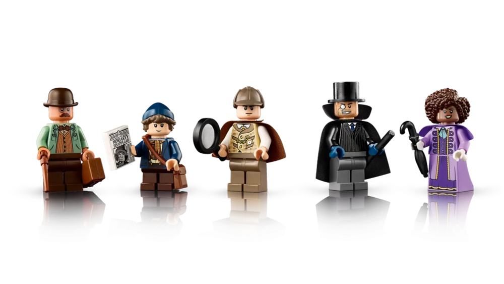 Конструктор LEGO Icons 10351 Шерлок Холмс: книжный уголок