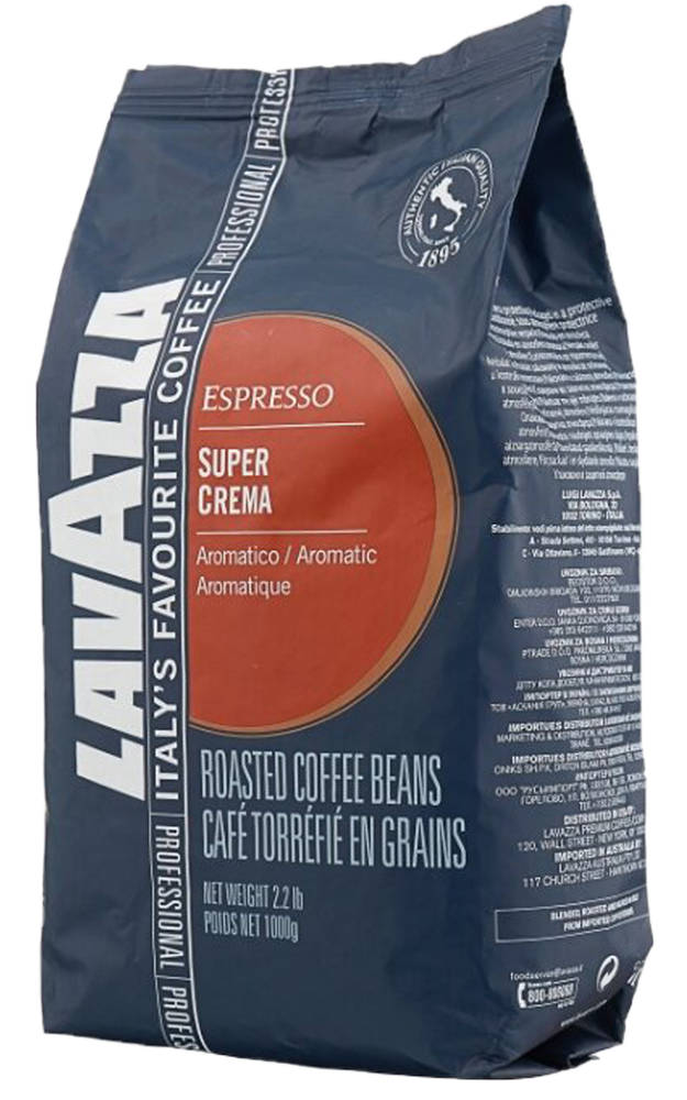 Кофе в зернах Lavazza Super Crema 1 кг