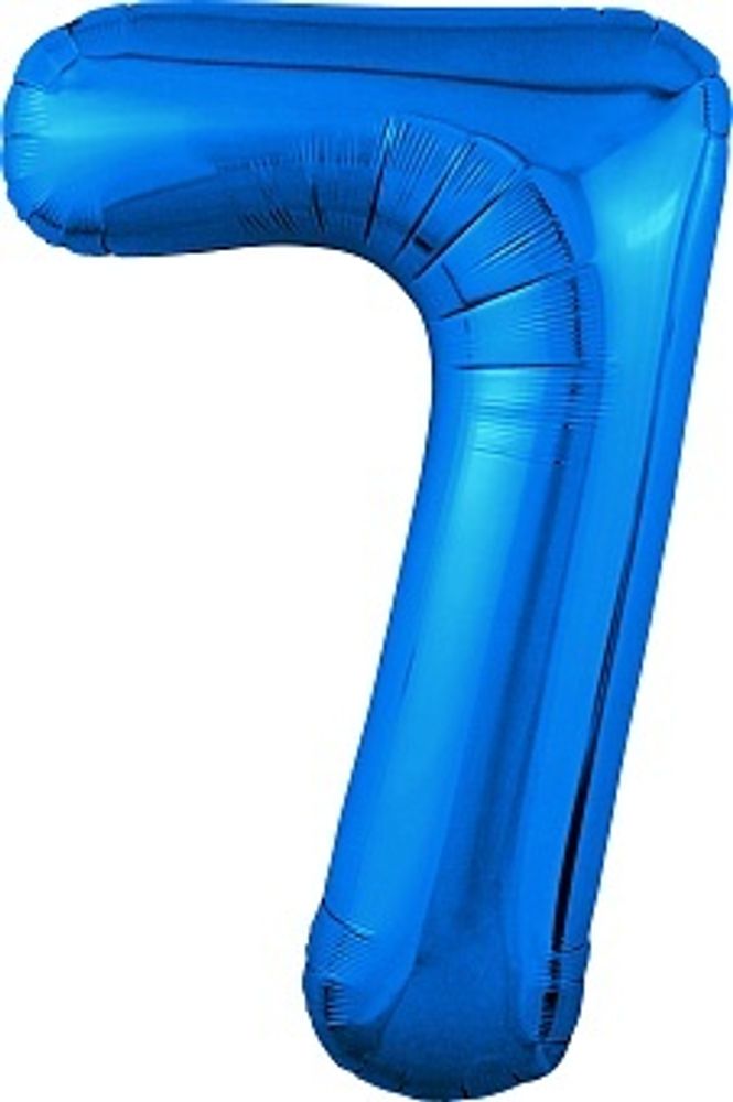 AGURA Цифра SLIM 7 Синий/756447