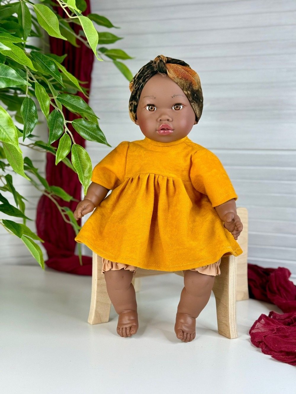 Кукла Nines 40см Alika мягконабивная (N3760K)