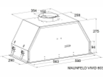 Вытяжка MAUNFELD VIVID 603EM черный