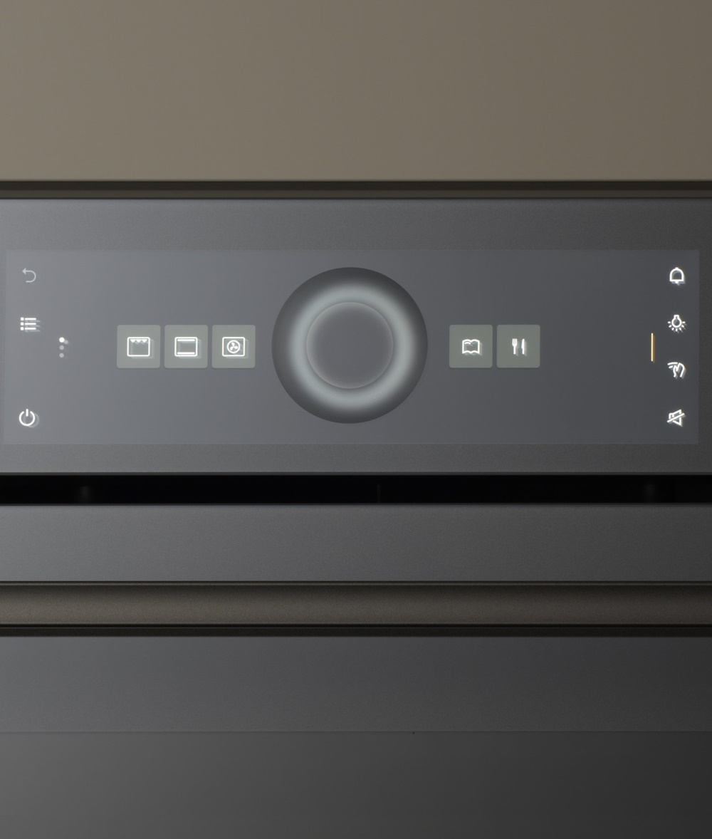 Духовой шкаф V-ZUG Combair V4000 60P черное стекло C4T-21055