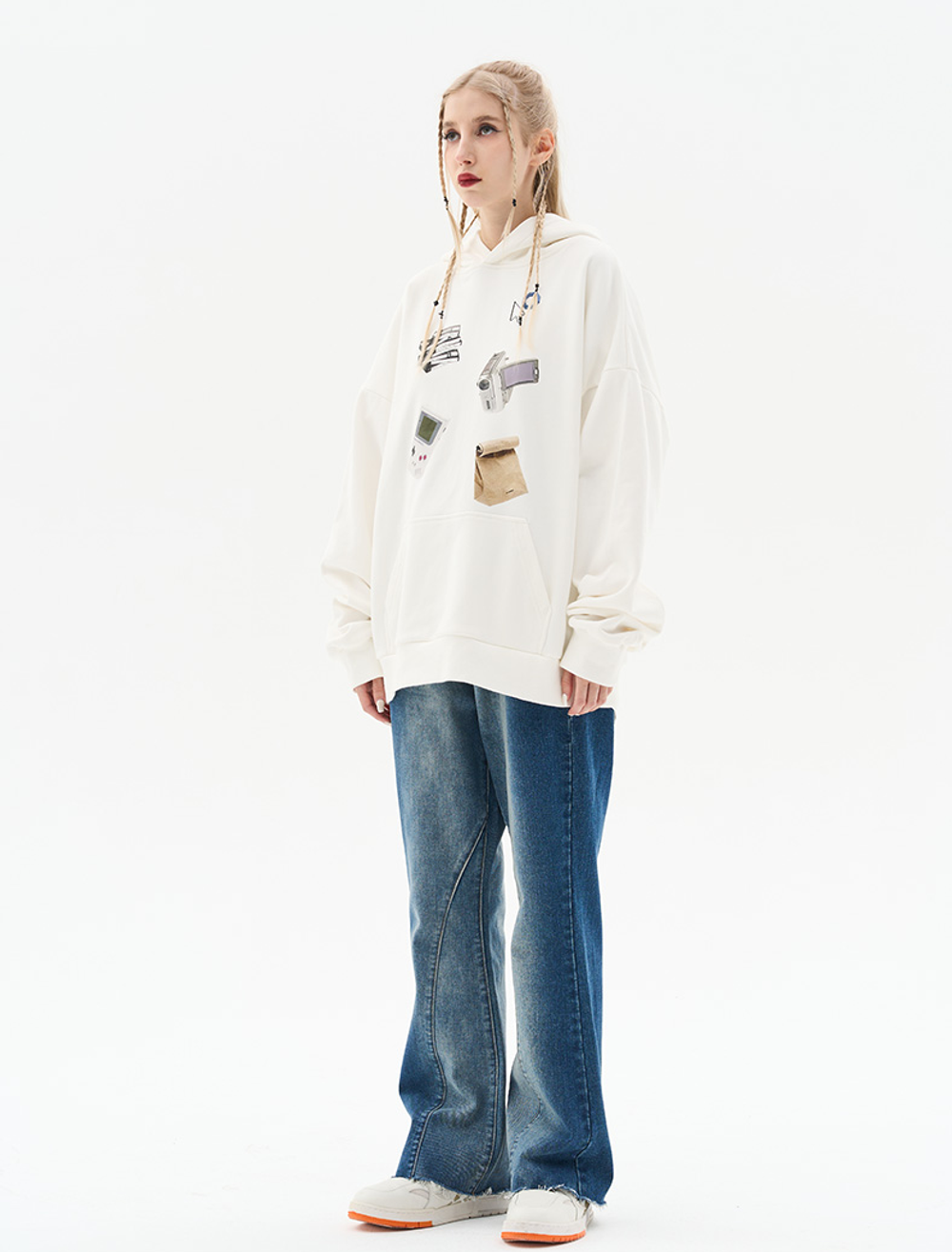 Худи HARSHandCRUEL "Sweet 00's" Oversized Hoodie