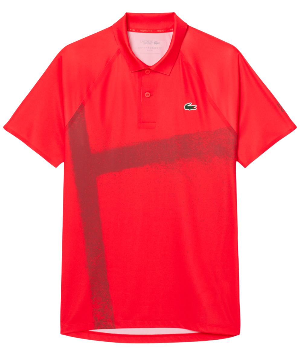 Теннисное поло Lacoste Tennis x Novak Djokovic On Court