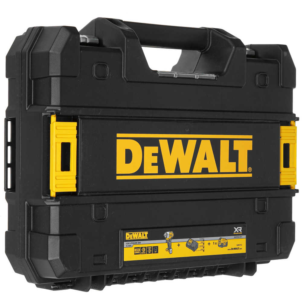 Аккумуляторный гайковерт DeWalt DCF901P1 ударный