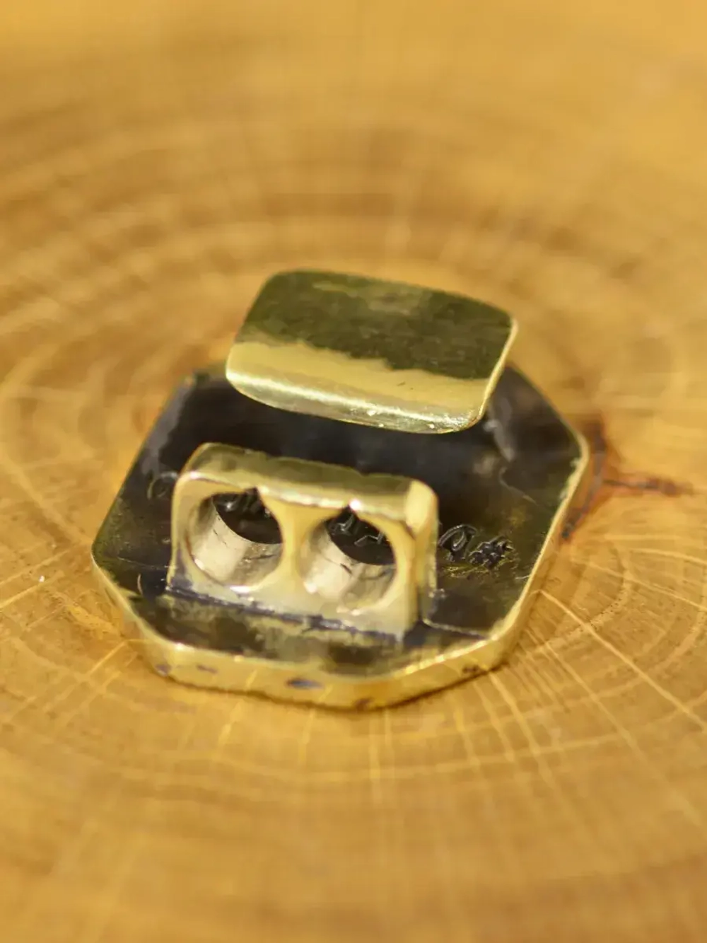 Замок «СПАРТА» из латуни с чернением