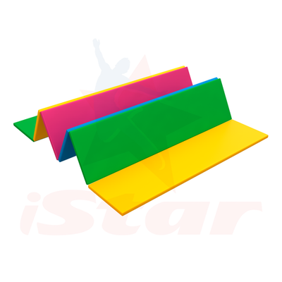 Гимнастическая зона Детская - чехол ПВХ - наполнение ППЭ/НПЭ - 3х2х0.04м - СКЛАДНАЯ