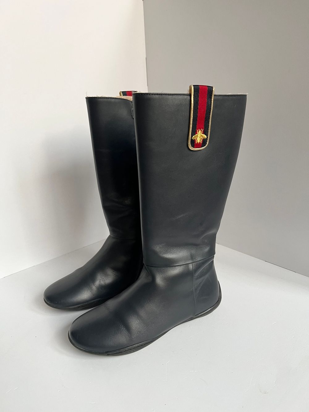 Кожаные сапоги Gucci, 28