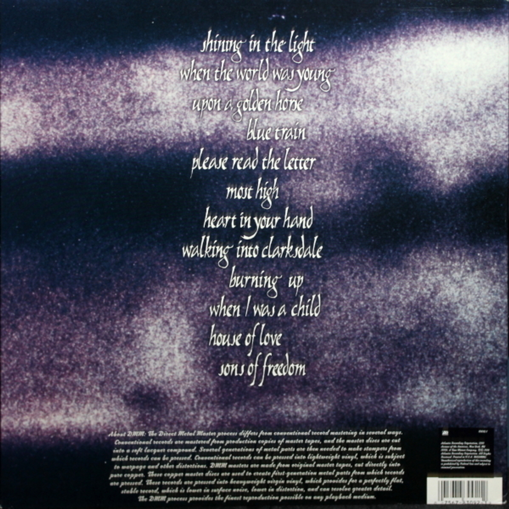 Jimmy Page & Robert Plant / Walking Into Clarksdale (2LP)