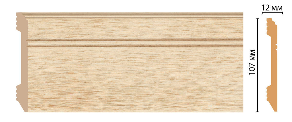 Плинтус DECOMASTER D105-71 (107*12*2400мм)
