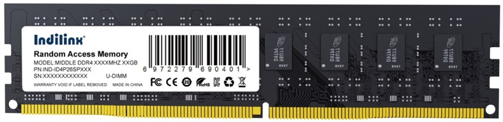 Модуль памяти DDR4 32GB INDILINX IND-ID4P32SP32X