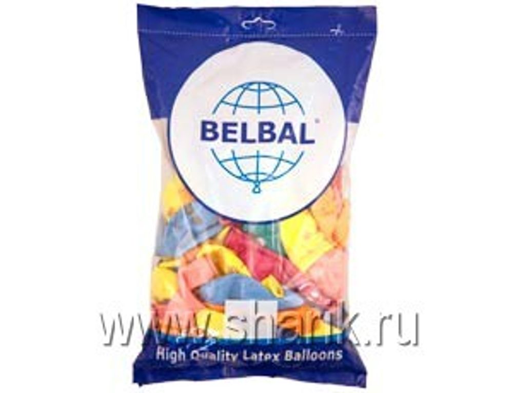 Шар (14"/36 см) Улыбка  50 шт.