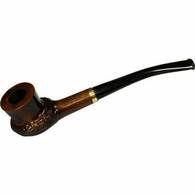 Трубка "Mr. Brog" №45 Puela коричневый полурустик (Груша)