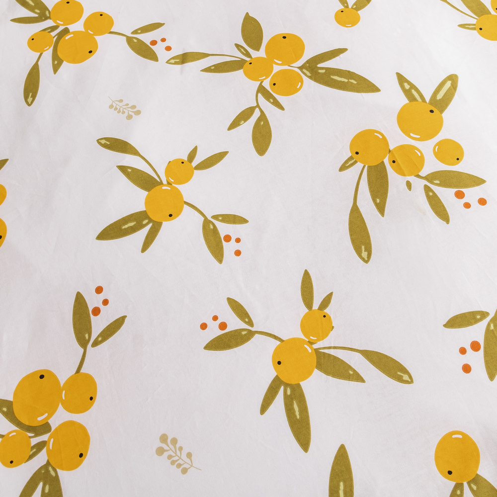 Комплект постельного белья Люкс Сатин 100% хлопок на резинке AR286