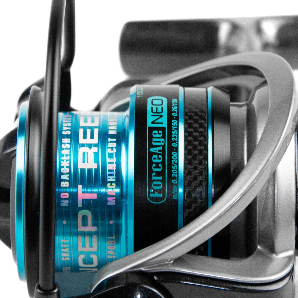 Катушка безынерционная Stinger Force Age Neo 1500 (1500, 6+1BB, мет. шпуля)