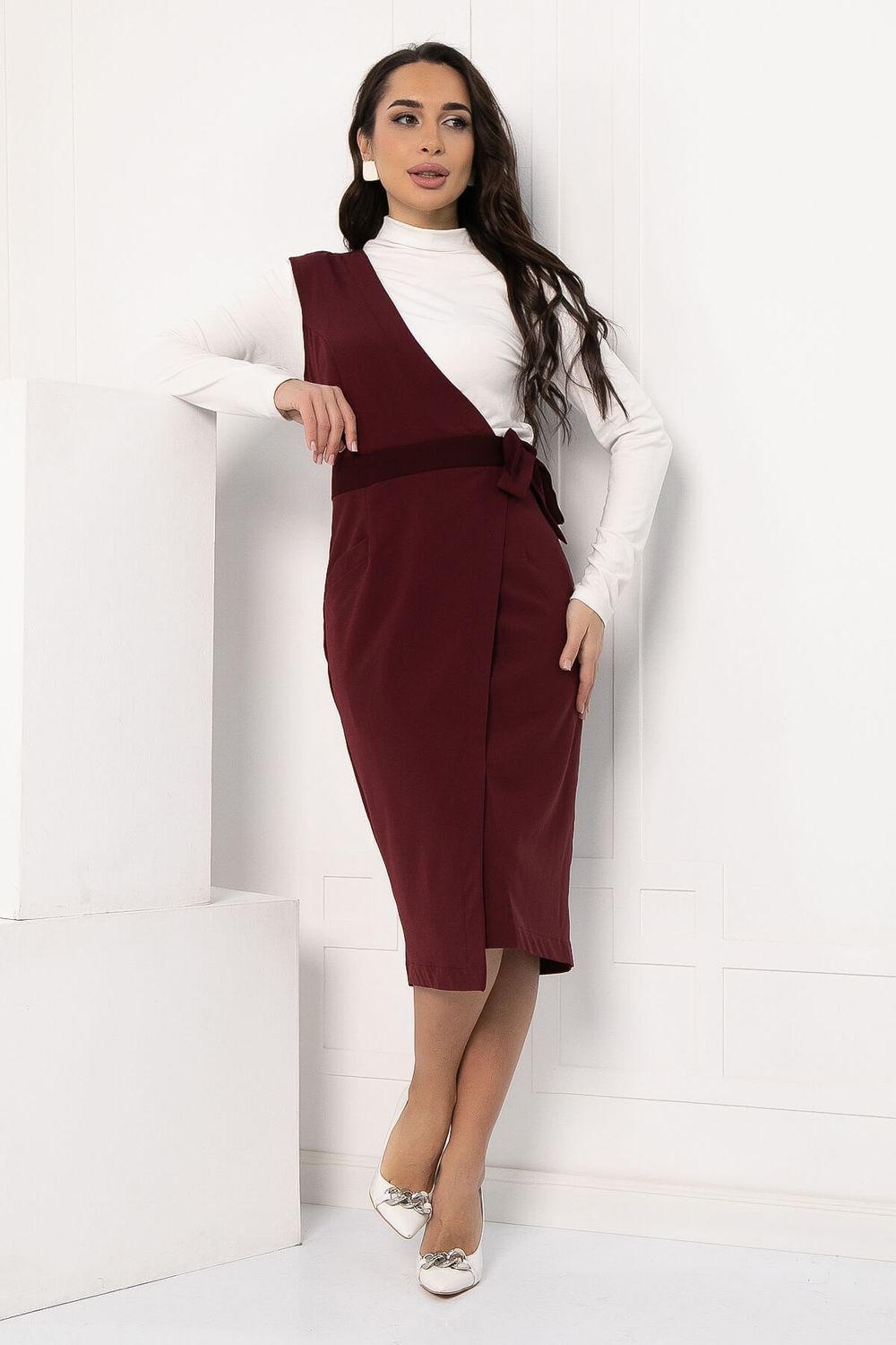 Сарафан Маренго (винный) П12723-13 LT Collection