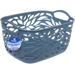 Корзина для хранения «ЭЛЛАДИО», цвет лазурный, 29*22,5*14,5см (лейбл Селфи)