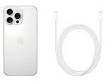 Смартфон Apple iPhone 16 Pro Max 512Gb White Titanium (eSIM+SIM) (Без RuStore)