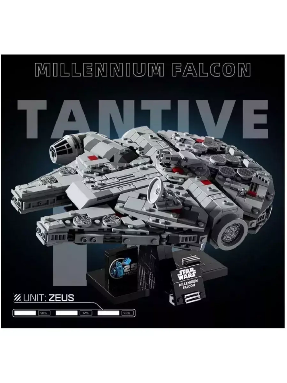 Конструктор Star Wars Сокол Тысячелетия 921 деталь