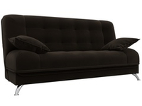 Диван-книжка Анна МИКРОВЕЛЬВЕТ Коричневый