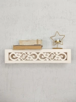 Полка настенная навесная 49*10*10 см