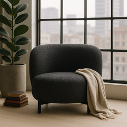 Дизайнерское кресло OWL букле