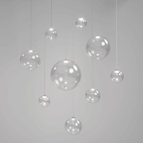 Подвесной светодиодный светильник Eurosvet Wonder 50232/1 Led прозрачный