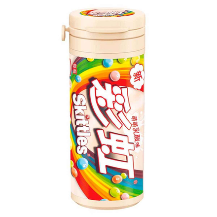 Драже Skittles Yoghurt & Fruits со вкусом фруктов в йогурте, 30 г