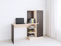 Стол компьютерный Квартет-6, венге