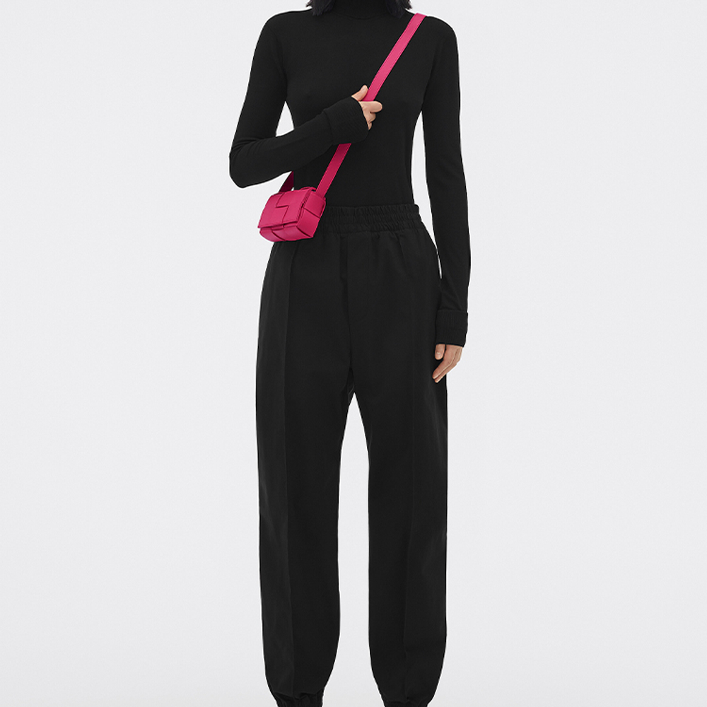 Bottega Veneta Candy Cassette Bag Cranberry