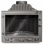 Каминная топка Kaw-met W4 LB (2 стекла левое) чугунная