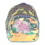 Рюкзак детский, ПВХ, 23*18, 5см, 1отделение, 1карман, 3цвета микс